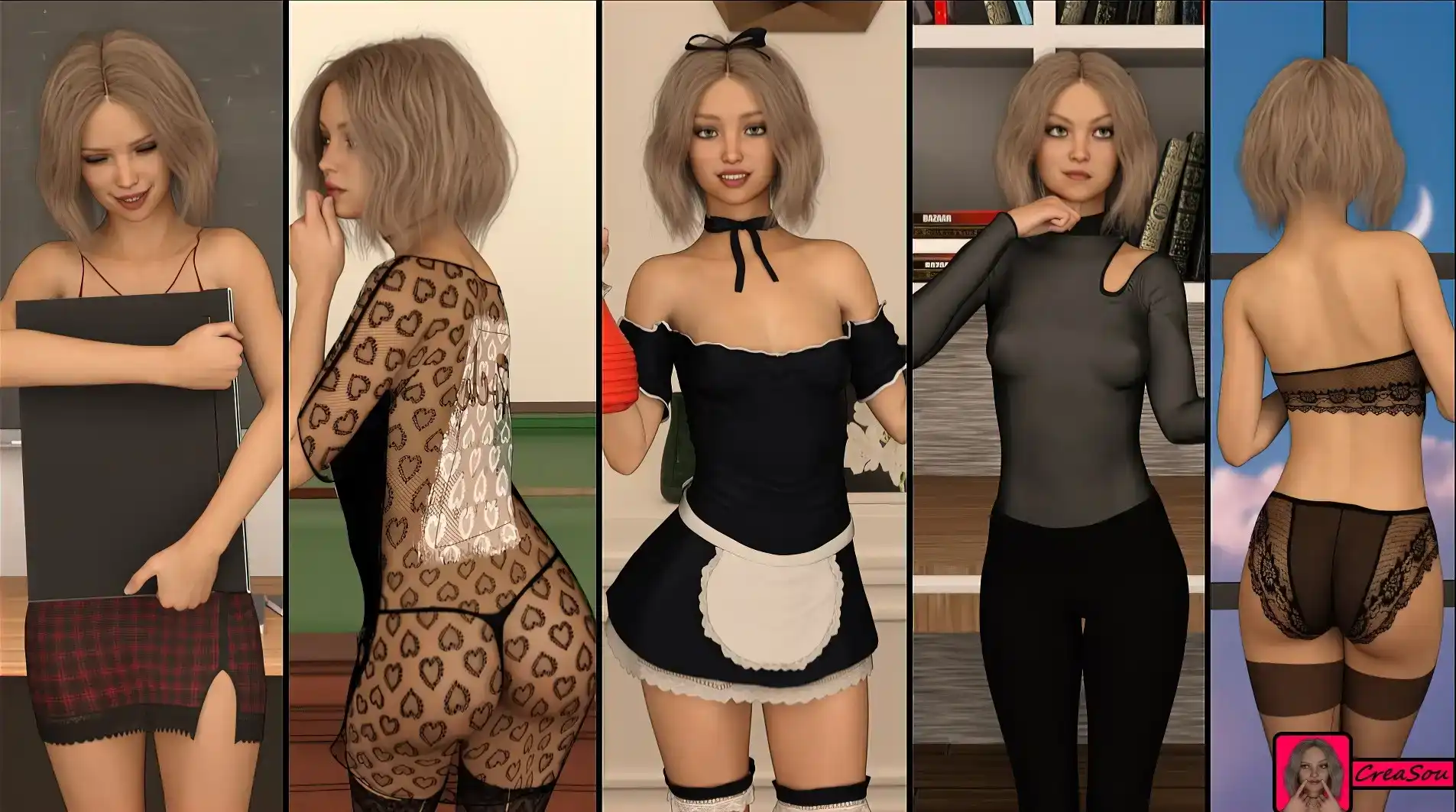 【欧美SLG/汉化/动态】无限：爱还是欲望 R15汉化版【PC+安卓/1.72G/更新】illusion中国i社Steam游戏下载