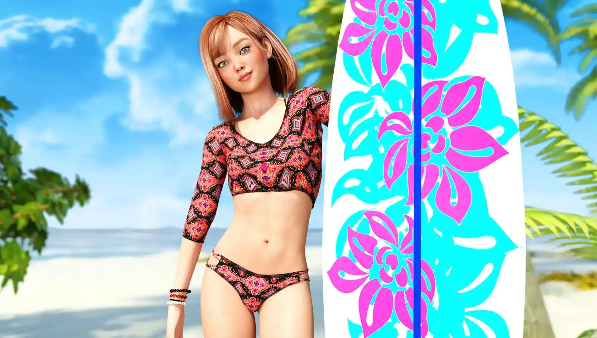 【神作SLG/汉化/动态】阳光海湾Ch.2.1.00汉化版【PC 安卓/4.38G/更新】阳光爱情 [Ch.2.1.00]illusion中国i社Steam游戏下载