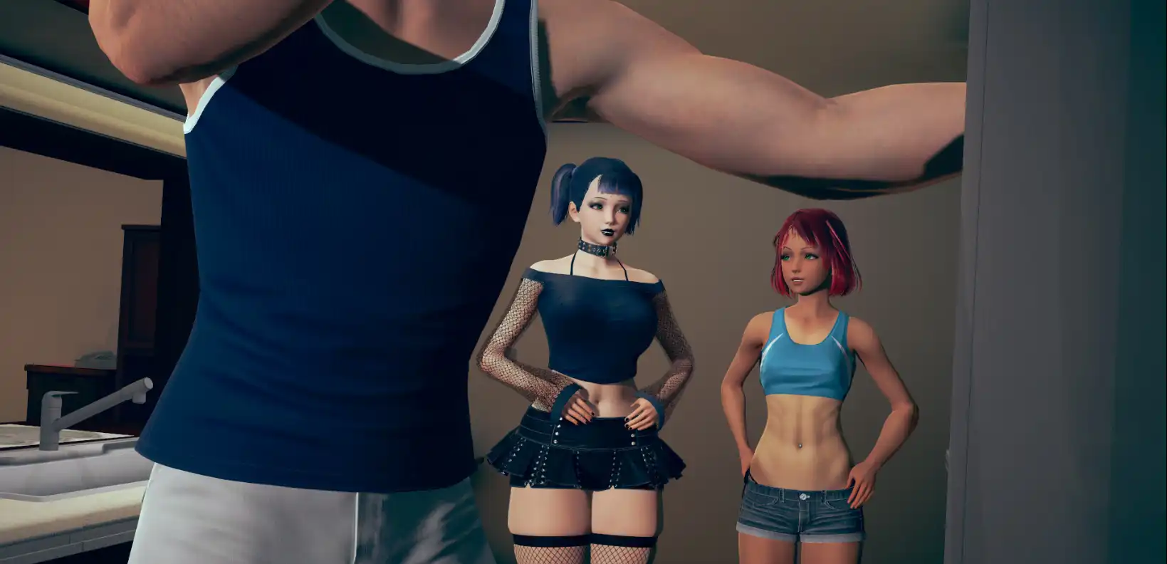 【日系SLG/汉化/动态】极乐之家v0.1.8 AI版【PC+安卓/2.38G/更新】Bliss House [v0.1.8]illusion中国i社Steam游戏下载