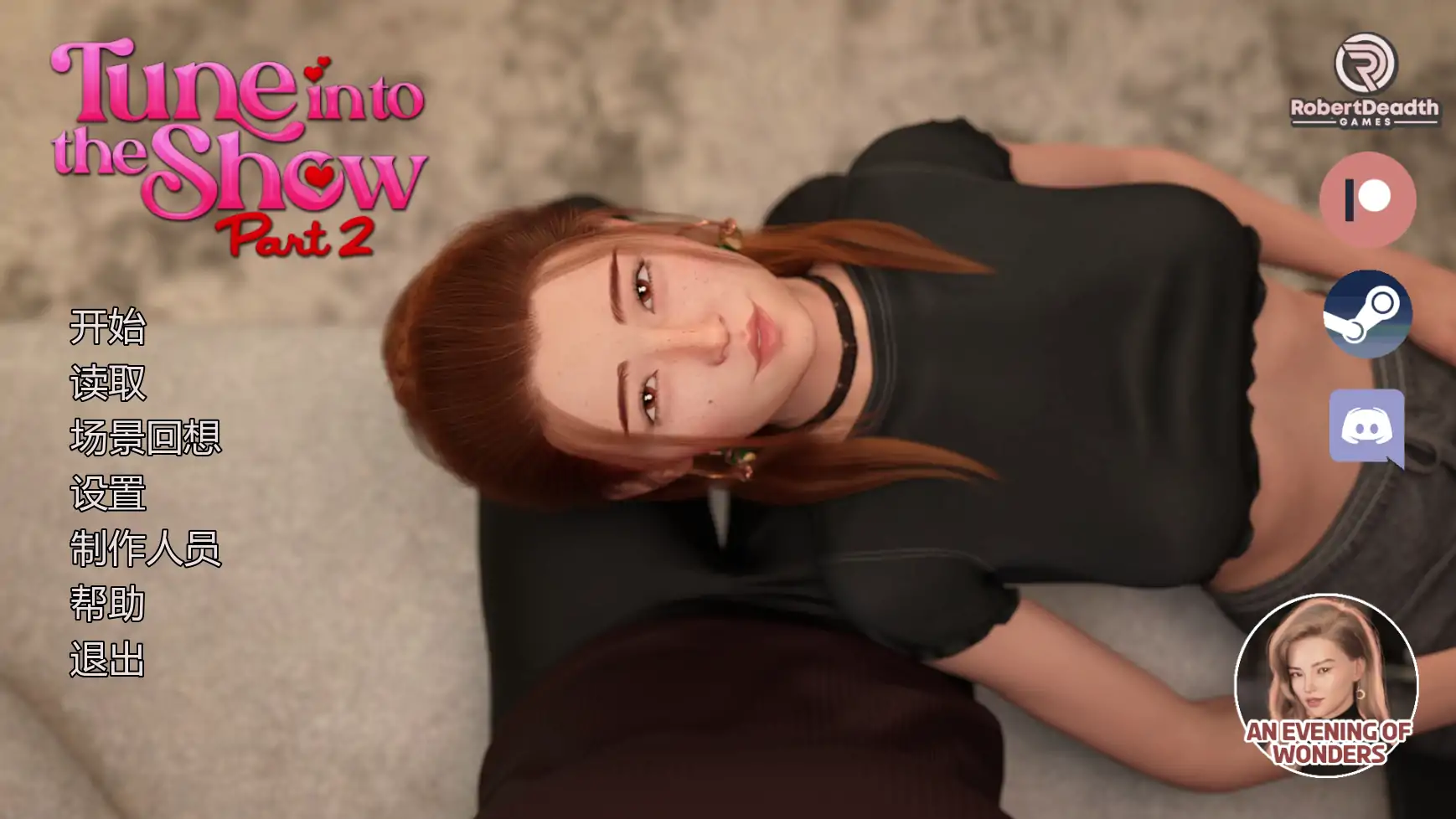 【欧美SLG/AI汉化/后宫】秀场直连P1v1.1 AI汉化版【PC+安卓/3.22G/更新】(别名：收听节目)Tune in to the Show [P1 v1.1]illusion中国i社Steam游戏下载