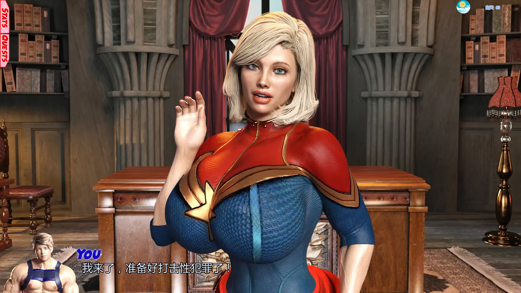 【欧美SLG/AI汉化/沙盒】 正义联盟v0.8.2 AI汉化版【PC+安卓/3.98G/更新】Cockham Superheroes [v0.8.2]illusion中国i社Steam游戏下载