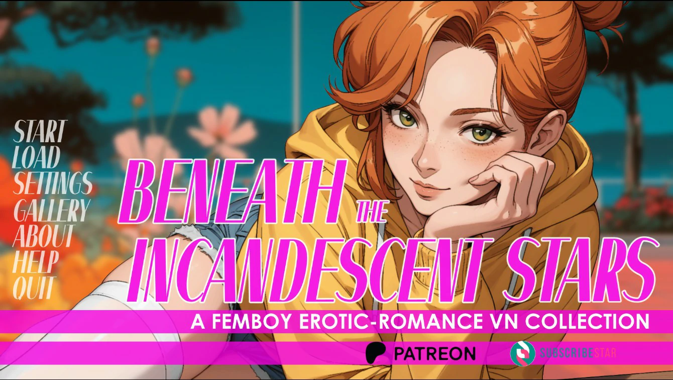【欧美SLG/AI汉化/伪娘】炽热星辰之下：伪娘情色浪漫视觉小说合集4.1 AI汉化版【PC+安卓/1.9G/首发】Beneath the Incandescent Stars: A Femboy Erotic-Romance VN Collection [v4.1]illusion中国i社Steam游戏下载