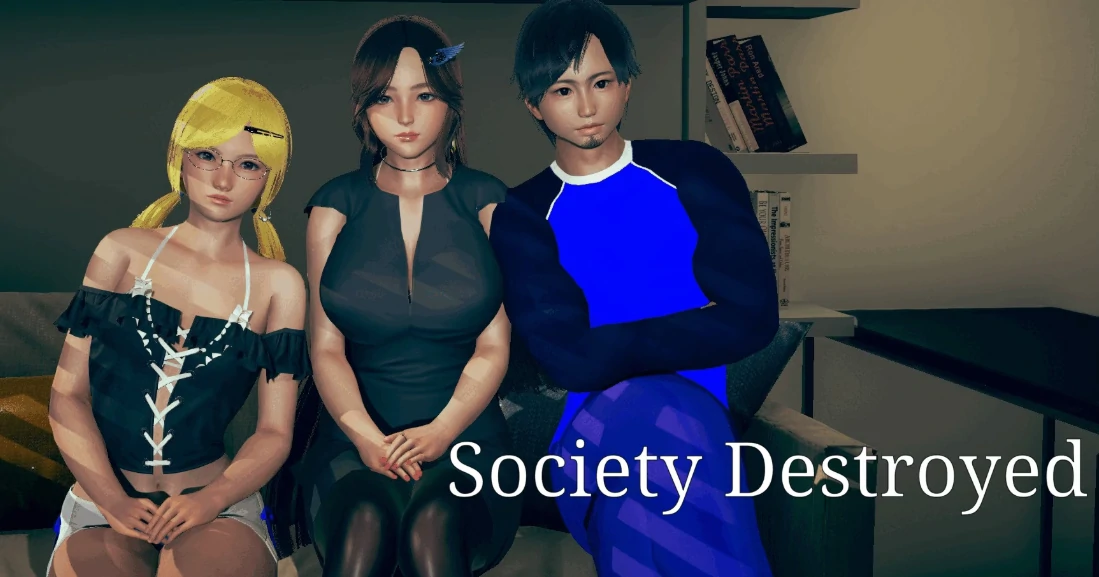 【亚洲SLG/汉化/动态】社会被摧毁v1.4.5 AI版【PC+安卓/3.19G/更新】(别名：社会毁灭)Society Destroyedillusion中国i社Steam游戏下载